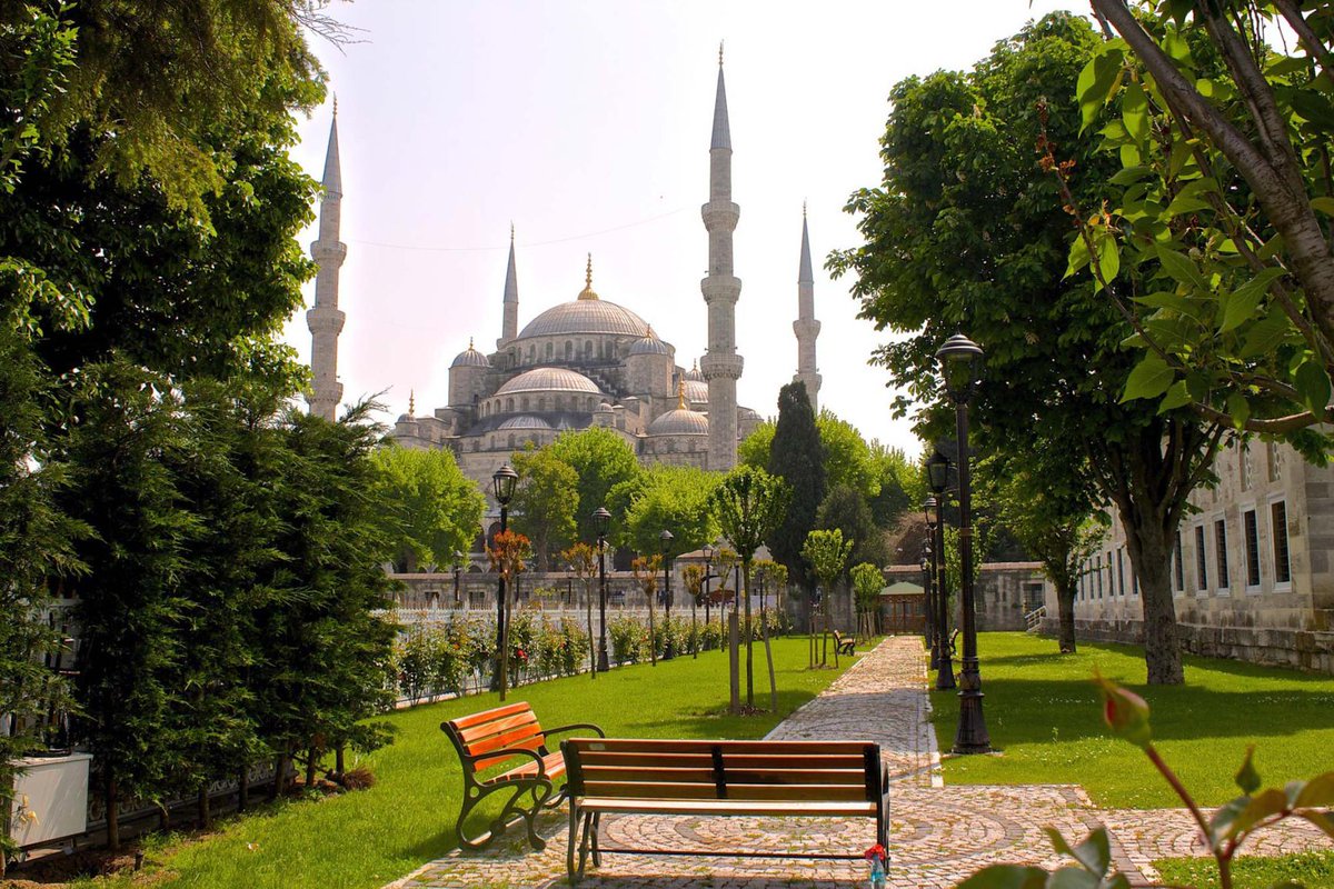 Площадь Султанахмет, Стамбул #Турция